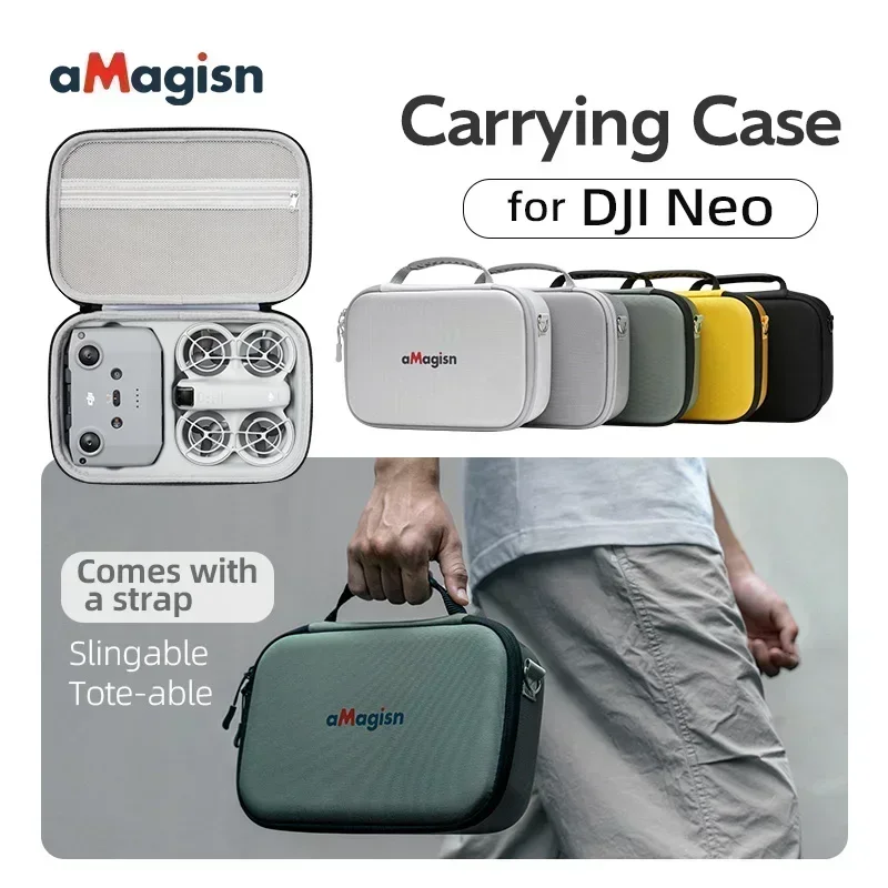 DJI Neo 보호용 휴대 케이스용 보관 가방 DJI RC N3 리모컨 케이스용 방수 및 충격 방지 드론 액세서리