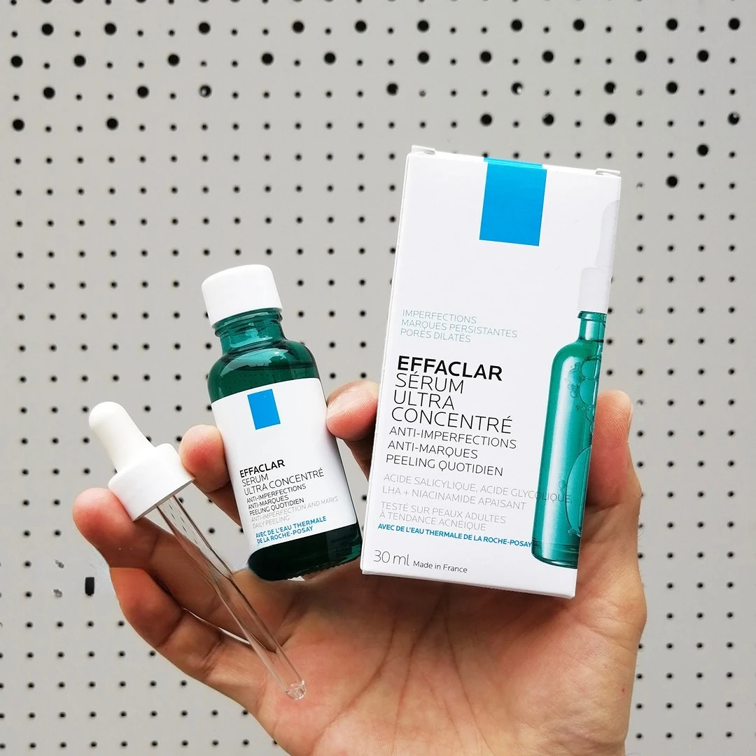 

La Roche Original Effaclar Salicylic Acid Acne Treatment Serum Clears Acne Blemishes Visibly Reducing Pores Fine Lines 30ml