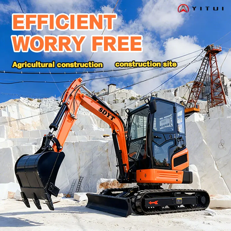 YITUI 2 Ton Mini Excavator, Multipurpose, Home Cab Model, Powerful Engine, Customized at a Discounted Price - Image 2