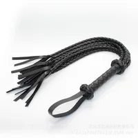 Handmade Horse Whips,PU Leather Cowhide Horse Riding Whip with Leather Handle Horse Equestrian Training Tool  2022 1