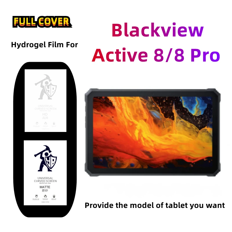Matte Hydrogel Screen Protector Set - Frosted Finish, 2-Pack