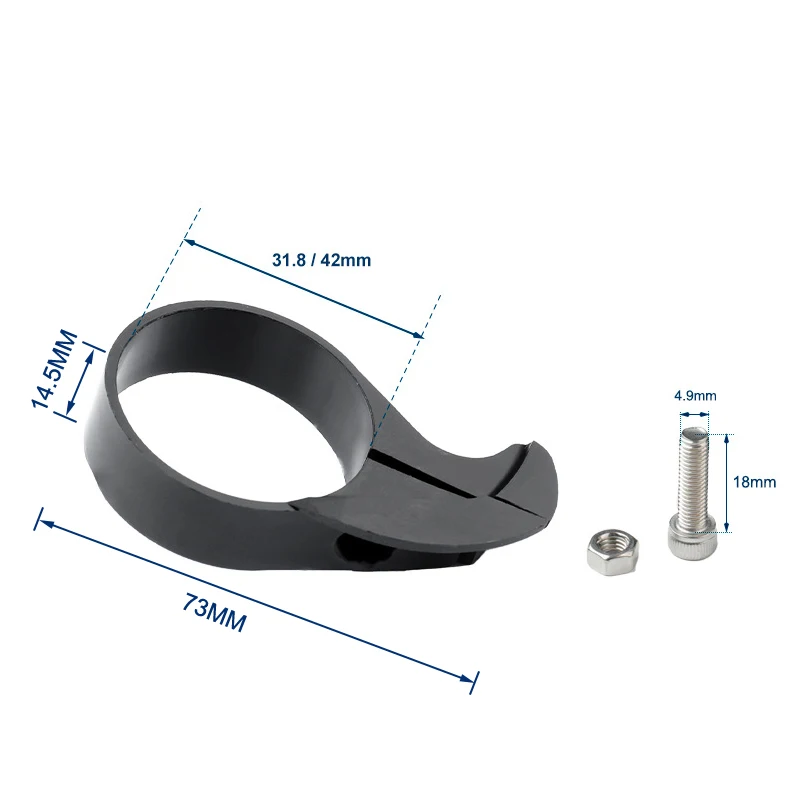GUIDE DE chaîne de vélo pour plateau ovale rond 30-40T 30-38T (rouge