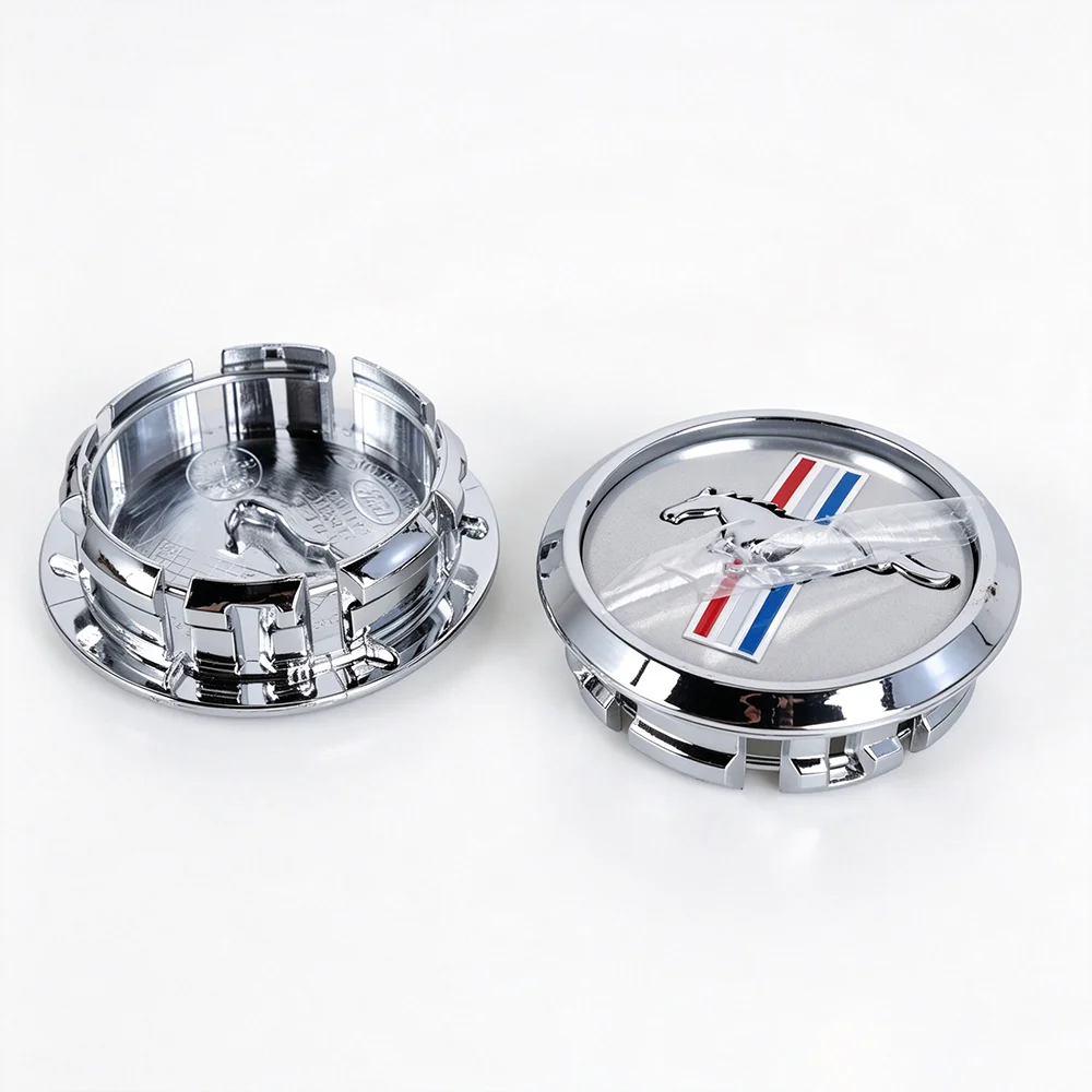 4Pcs 68mm Car Wheel Tire Center Hub Caps Badge - Auto Accessories