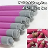 4/6/10Pcs Nail Art Stamping Pens Set Easy Print Shapes 9D Daisy/Rose/Butterfly Nail Stamping Tools for DIY Manicure Accesorios 1