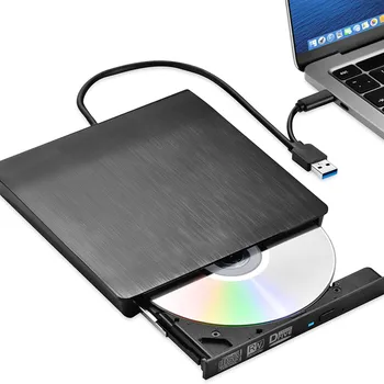 USB 3.0 슬림 외장 DVD RW CD 라이터 드라이브 버너 리더 플레이어, 광학 드라이브, 노트북 PC DVD 버너 Dvd Portatil용