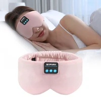 Sleeping Headphones Bluetooth Eye Mask for Women Men, Wireless Music Blackout Masks for Side Sleepers Insomnia Travel Gift 2