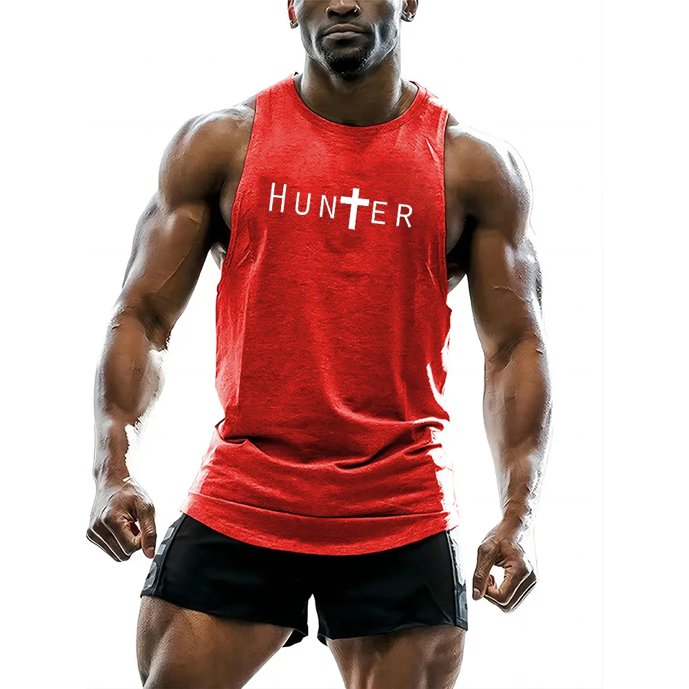 

Men's vest sleeveless breathable simple lightweight outdoor sports multi-color wearing round neck basketball fitness jacket