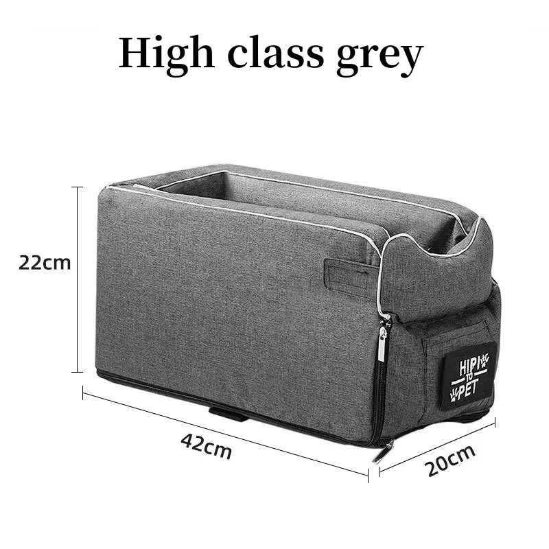 Pet Carrier Bag Pet Carrying Bag Pet Accessories Pet Supplies Dog Car Seat Portable Dog Bed Central Control Car Safety Pet Seat Transport