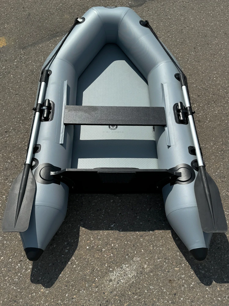 Solarmarine Inflatable Fishing Boat MC230-3 0.7mmPVC 1-2 Person Kayak Canoe Assault for the Sea Water Sports