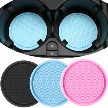 Rhinestone Car Cup Pad 1