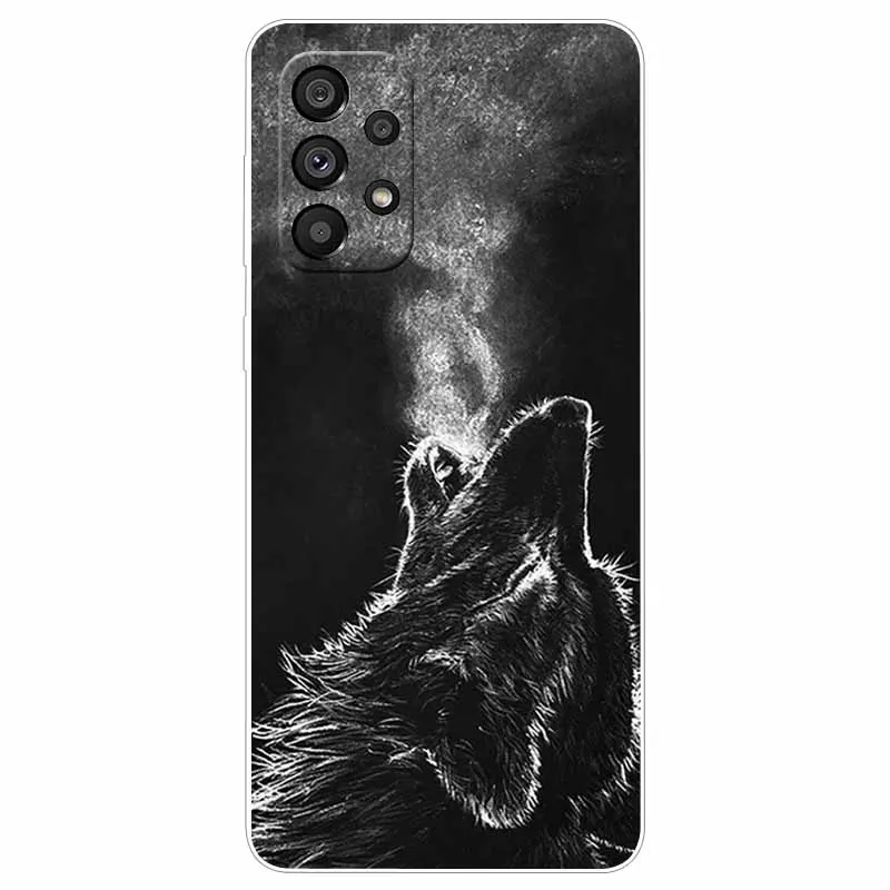 حافظة لهاتف سامسونج A32 4G A325F من البولي يوريثان الحراري طباعة ناعمة شفافة رفيعة من السيليكون لهاتف سامسونج جالاكسي A32 5G حافظة Paras Shell A 32