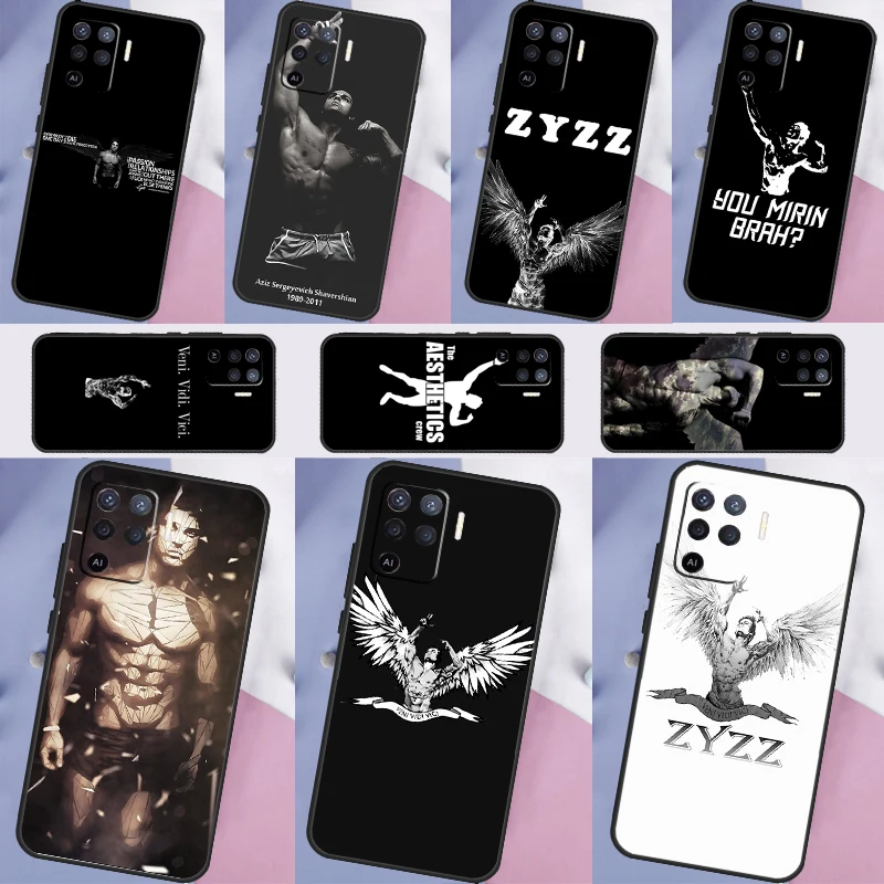 Zyzz Aziz Shavershian для OPPO A83 A91 A93 A54 A74 A94 A15 A16 A52 A72 A5 A9 A31 A53 2020