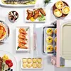 220V 4-in-1 Breakfast Maker with Toasting, Grilling, and Waffle Plates for Quick and Easy Breakfasts 4