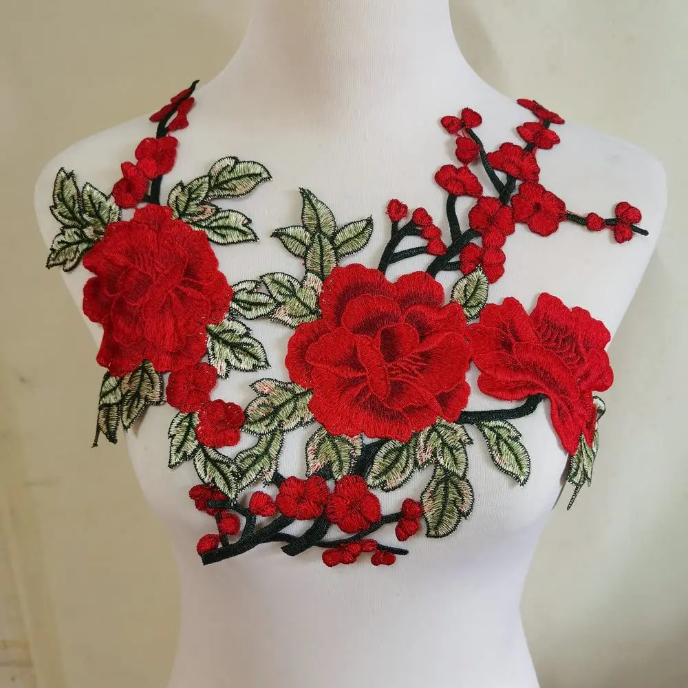 Embroidered Patch Set for Clothing Repair and DIY Decoration