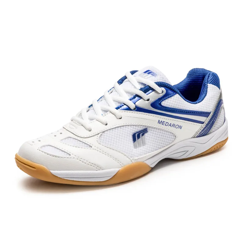 QUAOAR New Professional Table Tennis Shoes Men Women Anti Slip Badmintons for Couples Blue Red Light Weight Badminton Sneakers 2