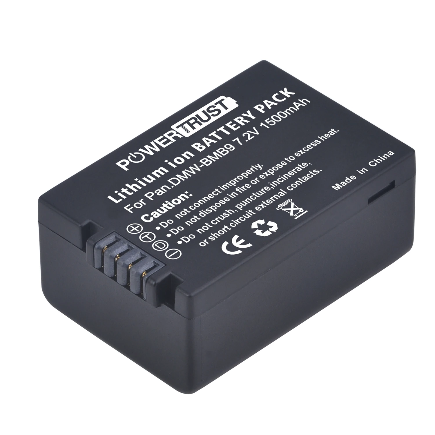 DMW-BMB9E DC-FZ82 BMB9 BMB9PP Bateria para Panasonic