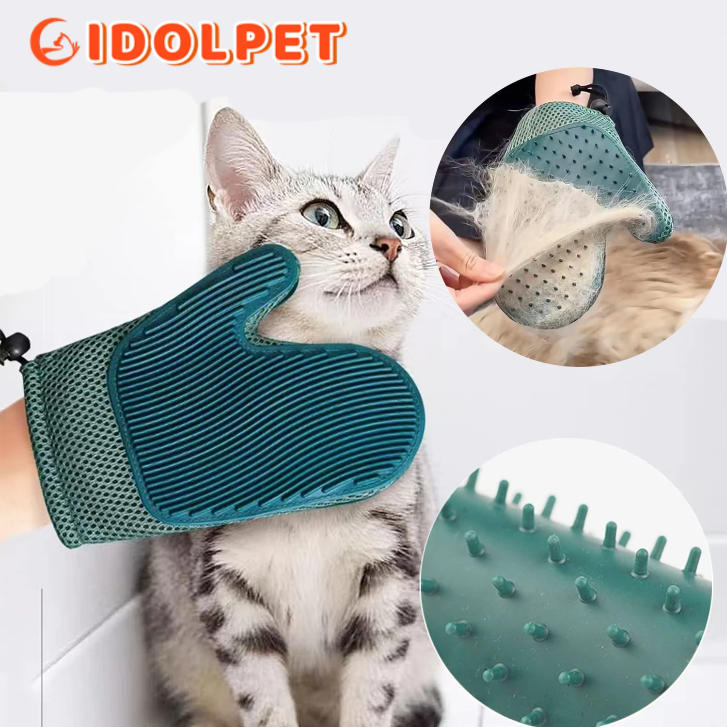 Hair Removal Pet Glove Grooming Gloves Grooming Magic Pet Brush Glove