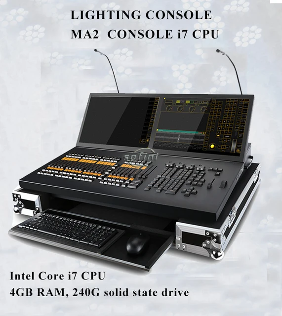 MA2 Command Wing For Stage Lighting Factory On News Stage