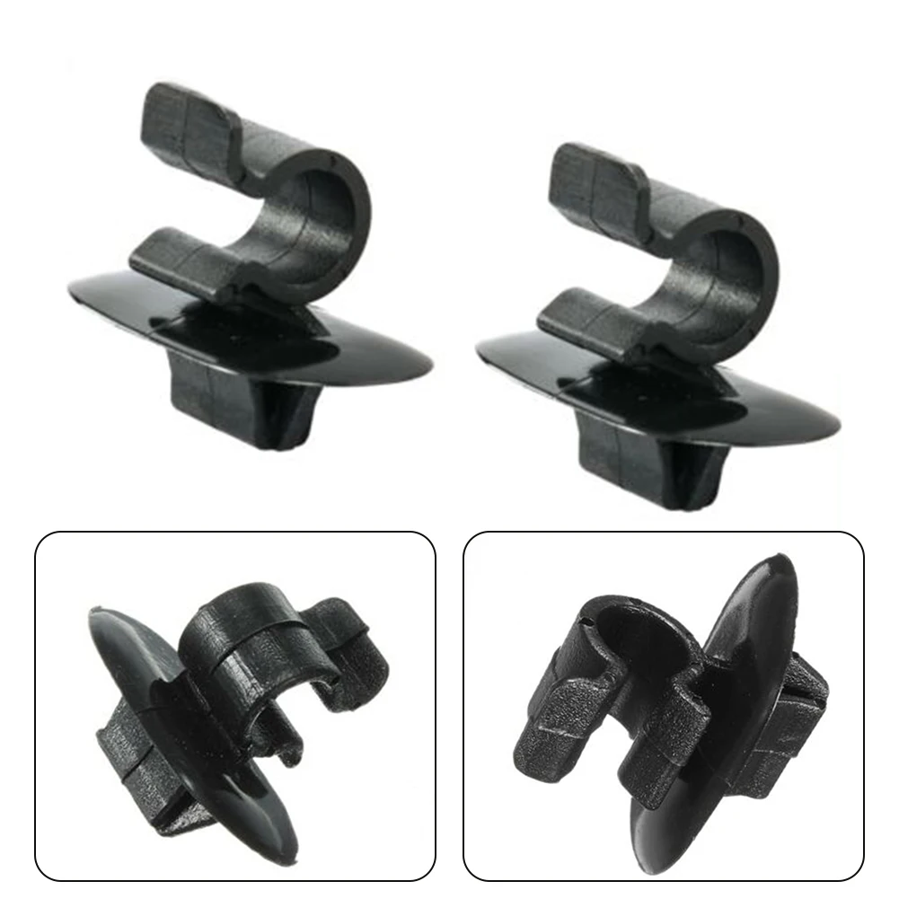 

Replace Support Strut Rod Accessories Clips Bonnet Stay Plastic 2pcs/set Black Brand New Different Sizes For Citron