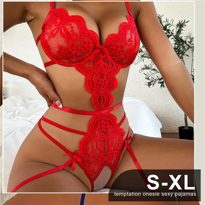 Conjunto de lencería negra para ropa interior de lujo, Sujetador de encaje, bragas de malla, conjunto de lencería Sexy transparente, pijama Sexy - AliExpress