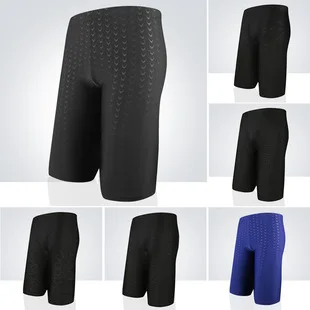 Men's Úszik Sort Úszik Lélegezhető Tréning sportok 5 Perc Sort Úszik Sort sharkskin Fürdőtrikó Élősövény Szárít part Odaáll vhová Úszik trun