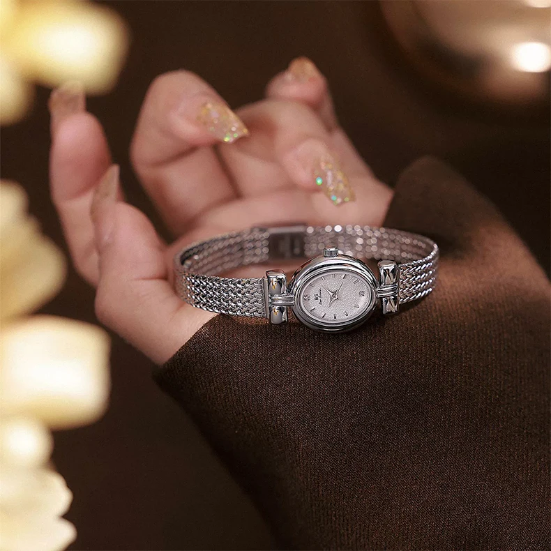 Reloj mujer elegante de pulsera con movimiento de cuarzo lujo_voghion.com