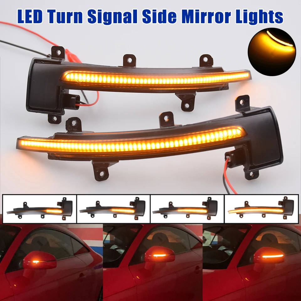 置物 -A.D.N- ウインカー 2 個為に TT Mk2 8J TTS R8 2007-2014 TTRS 10-14 サイド