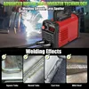 200Amp 20PCS Rods Stick Welder, MINI Portable Welding Machine, IGBT Inverter Welder Machine with Hot Start Arc Force Anti-Stick 4