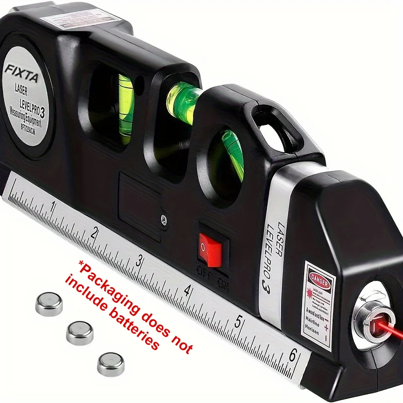 Laser level Laser level line tool multipurpose laser level kit ruler optical instruments renovation measurement and construction tools