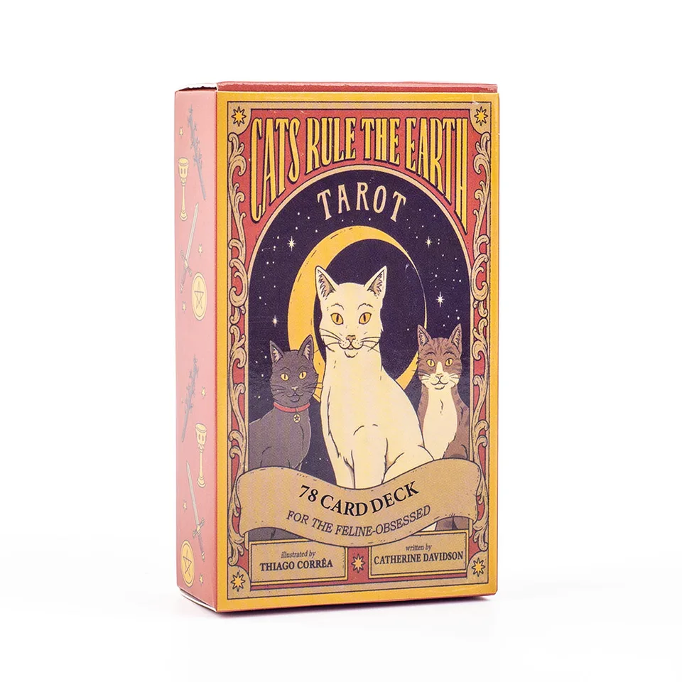 Cats Rule the Earth Tarot 78 Card Deck For The Feline-Obsessed