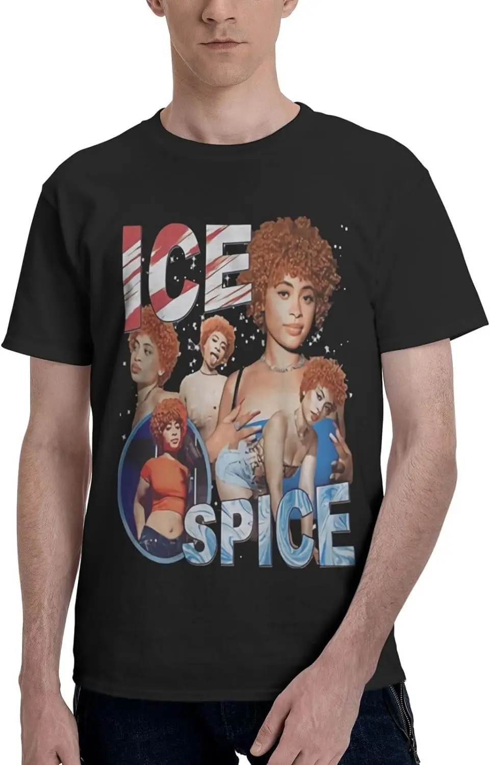 

Youth & Adult Men Short-Sleeve T-Shirts, Round Neck Tops Clothing Shirt