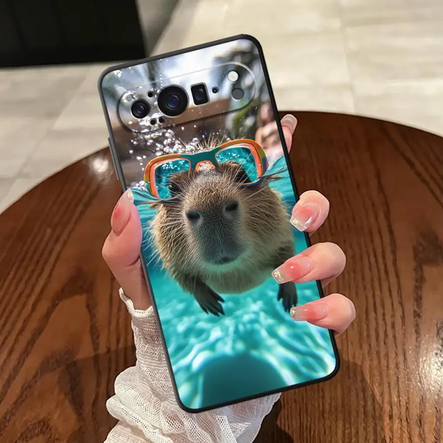 Capybara Cute Fun Phone Cover Case