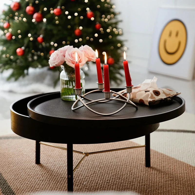 

Modern Living Room Table Wooden Elegant Minimalist Living Room Coffee Table Modern Cabinet Stolik Kawowy Home Furniture MQ50CJ
