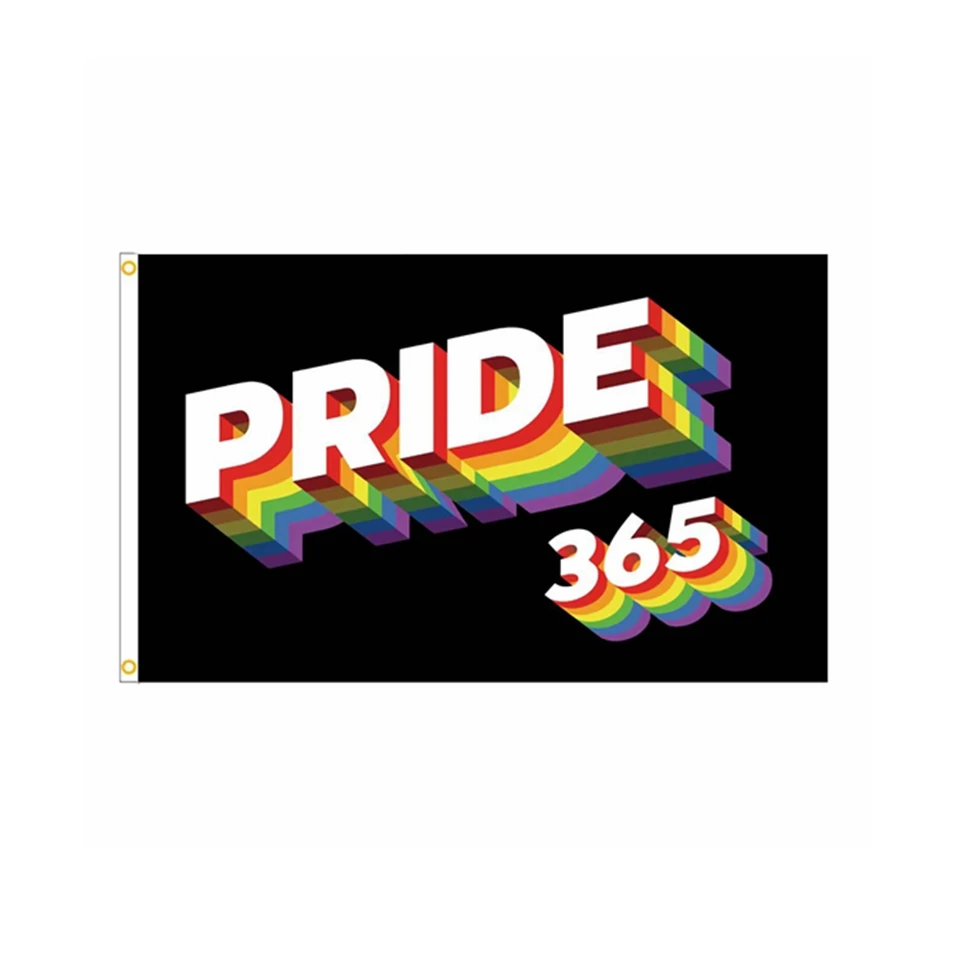 

Pride Flag 365 Lgbt Flag Banner Festival Home Decoration 90x150cm Polyester