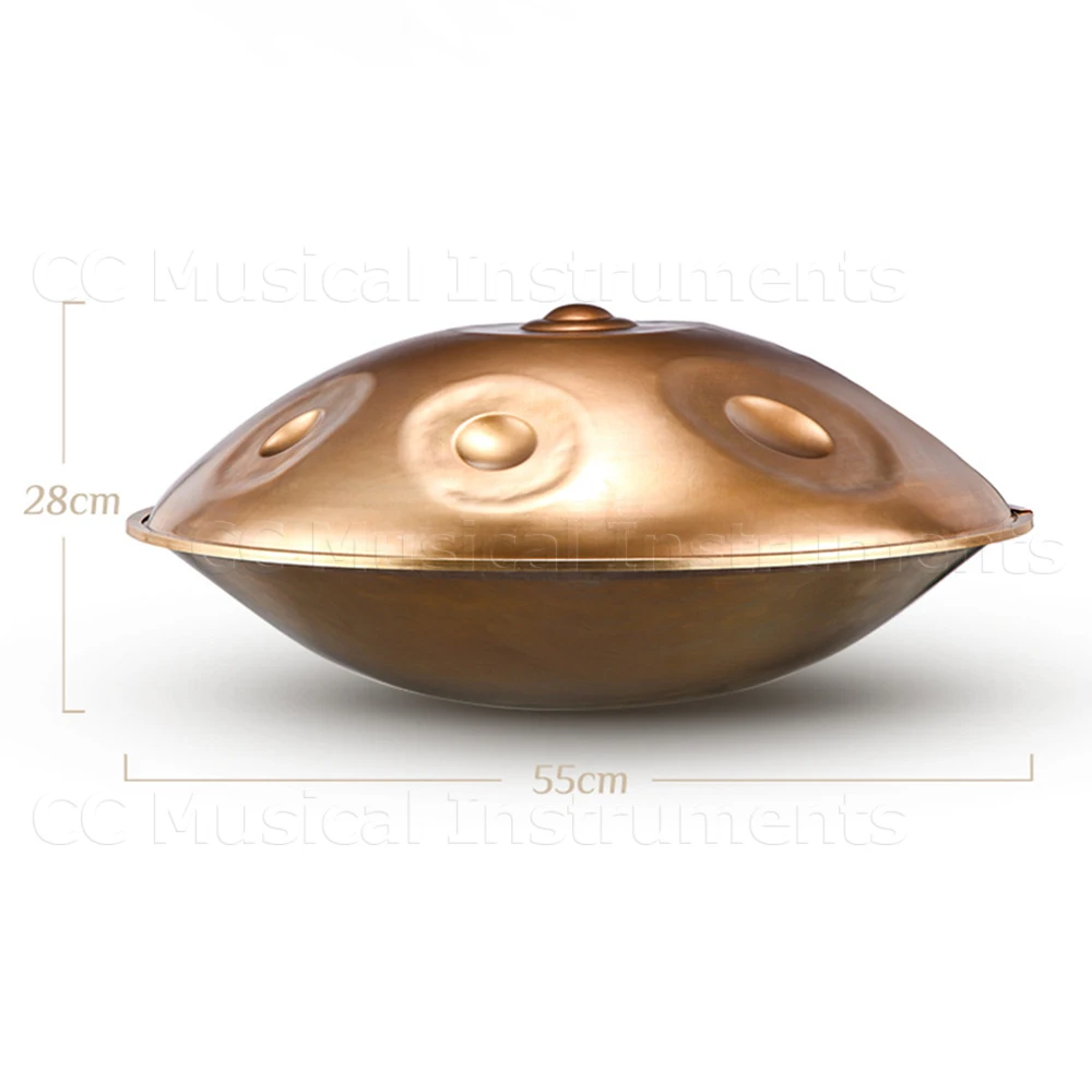 9/10/12/14 Tone Handpan Drum 22 Inches 432hz 440hz D Minor Steel Tongue Drum Yoga Meditation Music Drums Percussion Instruments musical percussion instruments,tongue drum