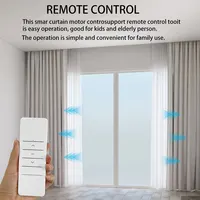 Tuya Battery Electric Curtain Motor Wired Free ZigBee Automatic Motorized Curtain Timing Smartlife App Remote for Google Home - Image 3