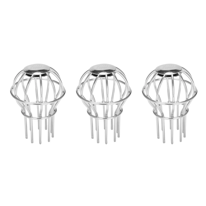 

3X Drain Outdoor Roof Anti - Blocking Line Cap Round Net Cover Drainage Floor Line Leak Gutter Guard Filter-50