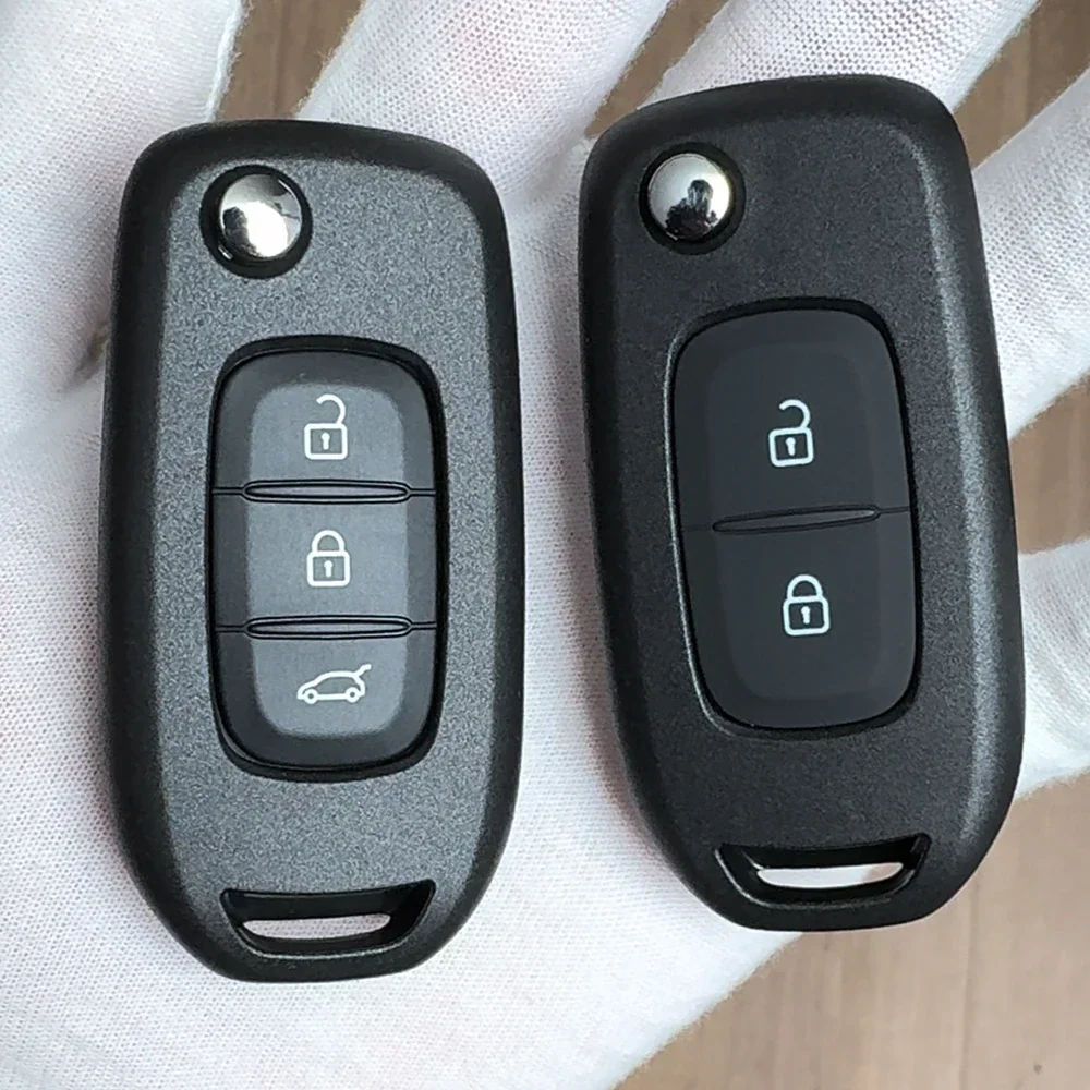 YOCASTY CWTWB1G767 For Renault Kadjar Captur Megane3 Symbol Dacia Duster Logan2 Smart Flip Car Key Shell Case Cover key case car key shell key shell