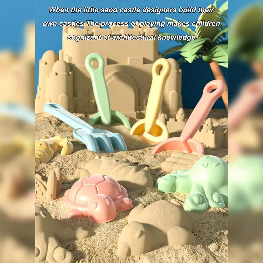 Sandspielzeug Set Für Kinder Mit Faltbarem Eimer Schaufel Rechen_voghion.com