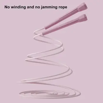 Skipping Rope Length Adjustable Ergonomic Handle Lightweight Grip Weight Loss Indoor Outdoor Kids Skipping Rope Jump Rope 5