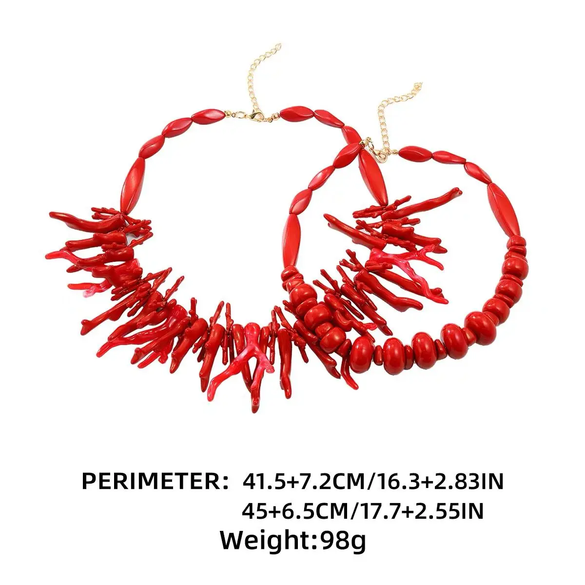 女性のためのヴィンテージの赤い珊瑚ネックレス,自由奔放に生きる