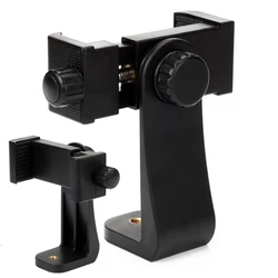 Mobile Phone Clip 360 Degree Rotating With All 1/4 Screw Cellphone Holder Tripod Mount Desk Tripod Adapter For Samsung iphone