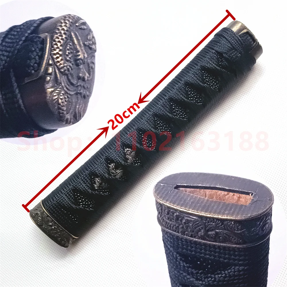 

Exquisite 20cm Tsuka Handle Hilt Alloy Fuchi Menuki Kashira For Japanese Real Japan Samurai Katana Sword Fittings Parts Nice