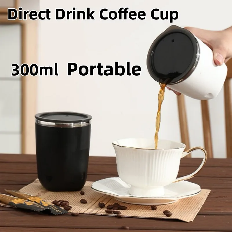 300ml Travel Thermos Coffee Mug Cup Macarone Small Stainless Steel Thermos  Cup Vacuum Flask Insulated Cup Water Bottle Tumbler - AliExpress