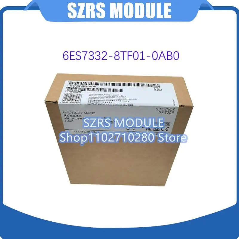 오리지널 SM 332, 6ES7332-8TF01-0AB0, 6ES73328TF010AB0, 신제품