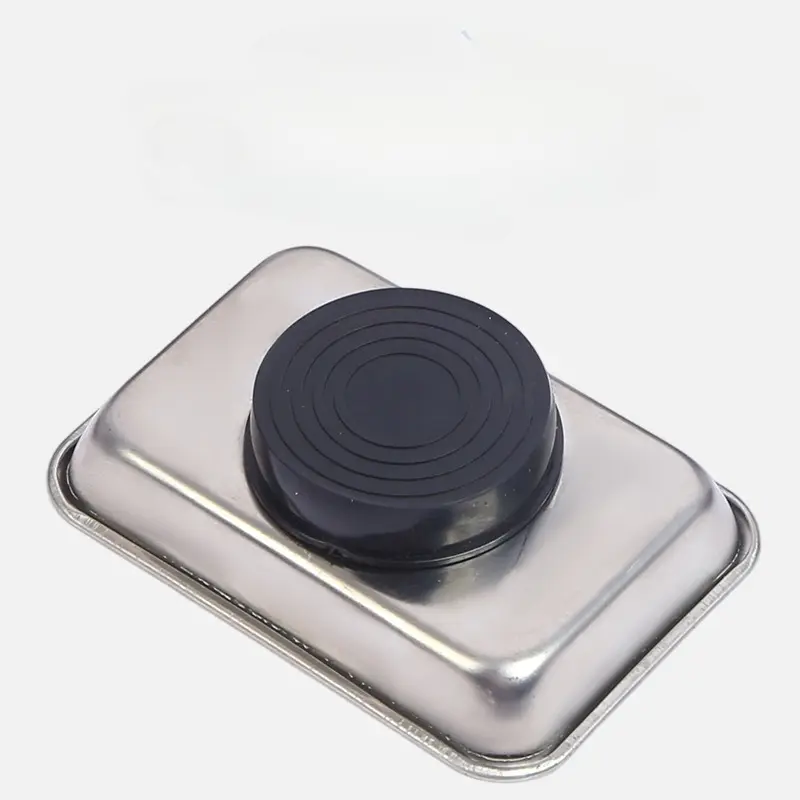Round/Square Magnetic Bowl, Durable with Magnetic Stainless Steel Parts Tray for Easy Access and Prevention of Parts Loss image 2