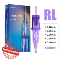 Mast Pro Tattoo Cartridge Needles RL Disposable Round Liner Universal Tattoo Cartridges 0.18/0.25/0.30/0.35/0.40mm PMU Needles 1