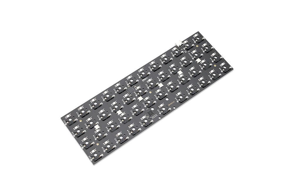 Teclado Mecânico Swappable Pcb Programável Qmk Firmware Interruptor Rgb Underglow tipo c Planck 40 Quente - Imagem 2