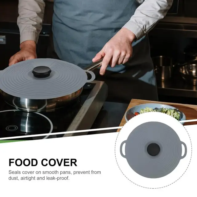 Coperchio Universale Per Pentole Da 35 Cm - In Acciaio Inox, Con Manico Anti-caldo, Ricambio - Foto 2