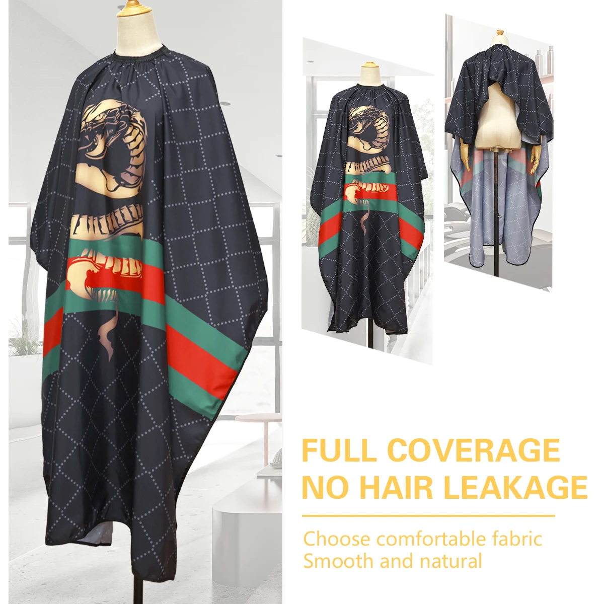 Salon Waterproof Barber Hairdressing Cape Hair Cutting Apron Gown Anti-static Styling Accessories haircut cape hairdressing cape beauty salon apron